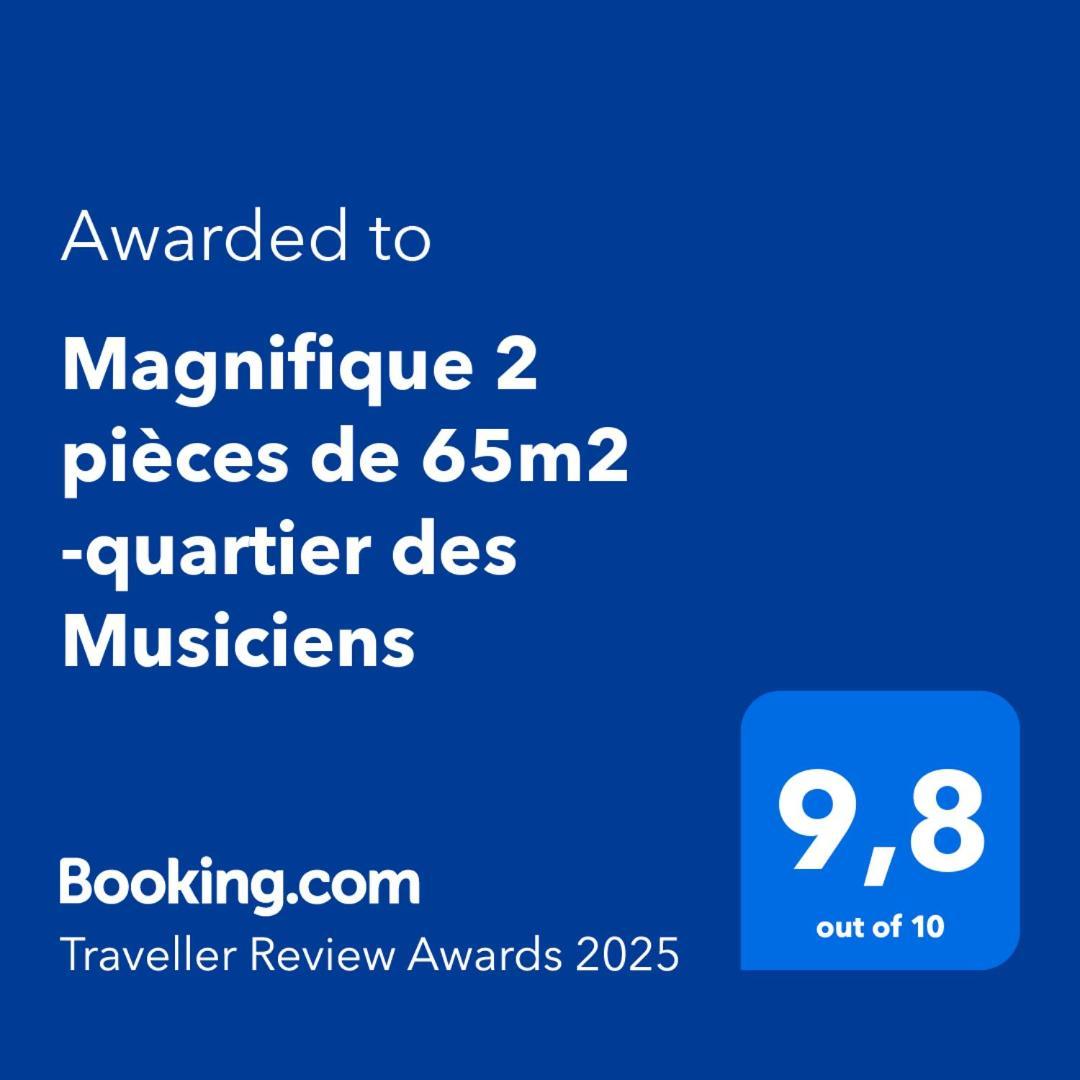 Appartamento Magnifique 2 Pieces De 65m2 -quartier Des Musiciens *